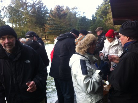 En lille een for at holde varmen i den kolde sne 1.2.2015