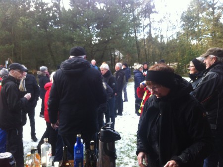 Rast ved sommerhuset 1.2.2015